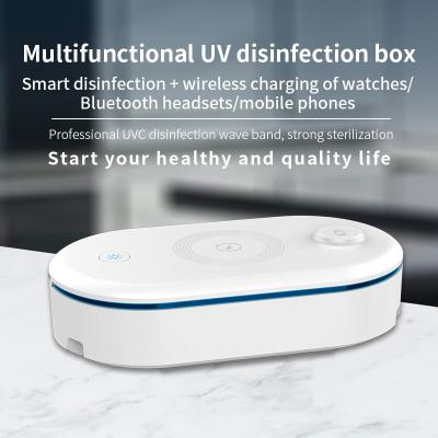 中国 OEM ODMのSmartphoneのための紫外線のSanitizer 15Wの無線充電器 販売のため