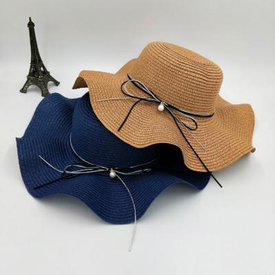 China Fashion\wide brim straw hat straw hat comfortable\durable wholesale custom sun hats for women for sale