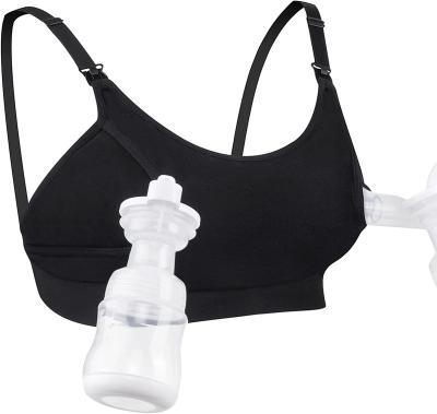 China Breathable Hands Free Pumping Bra, Adjustable Breast-pump Holding and Nurturing Bra for sale