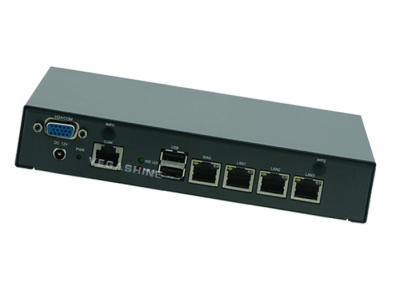 China Dual Core J1800 small Desktop Network security Firewall / Router with 4 Gigabit LAN for sale