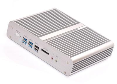 China Intel® Core™ i7-4500U dual NIC fanless mini PC support 1080P display barebone for sale