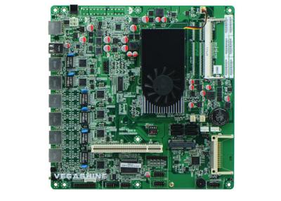 China De Firewall Motherboard Geïntegreerde Intel® GMA3600, zes gigabitlan van het Intel®atoom D2550 cpu Te koop