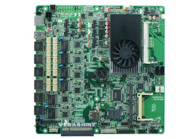 China Onboard Intel® 1037U CPU Firewall appliance Motherboard With 6 gigabit  LAN for sale