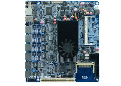 China Atoomd525 6 LAN Firewallmotherboard Steun Wifi/3G Te koop