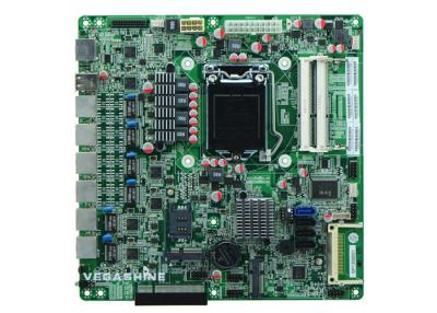 China Intel B75 chipsets 6 LAN Motherboard For Firewall appliance mainboard for sale