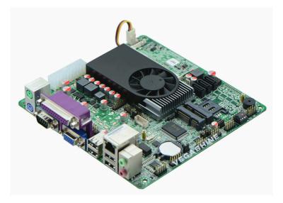 China Celeron 1037U CPU 2 COM , 8 USB Industrial MINI ITX mainboard Support Wake-on-LAN for sale