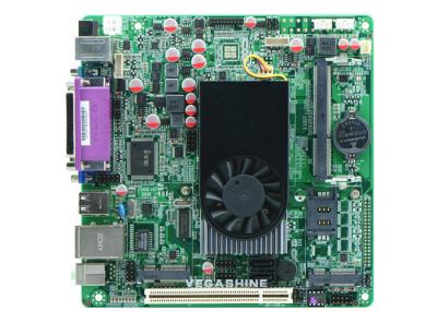 China 8USB 2.0 ,  2 Com ATOM D525 Mini-Itx industrial computer Motherboard Support Wifi / 3g for sale