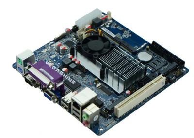 Cina COM della scheda madre 2 di Mini-Itx dell'unità di elaborazione dell'atomo N475, mainboard di industriale 8 USB2.0 in vendita