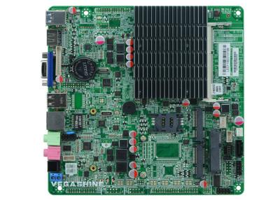 China Mainboard delgado estupendo Fanless quad-core del ITX de la CPU de Celeron J1900 mini 1 USB3.0/5 USB2.0 en venta