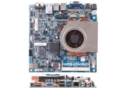 China Discrete GPU 2 COM MINI-ITX industrial Motherboard With Celeron® 1037U CPU for sale