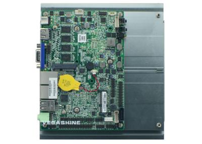 China 3.5 inch Fanless Embedded Motherboard dual gigabit LAN ,dual 24bit LVDS  DC power supply for sale