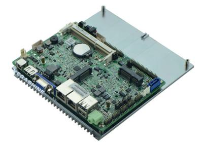 China Atoom Dubbele Kern N2800 cpu 3.5 duim 6 Com Ingebedde Motherboard Steun VGA/HDMI/LVDS Te koop