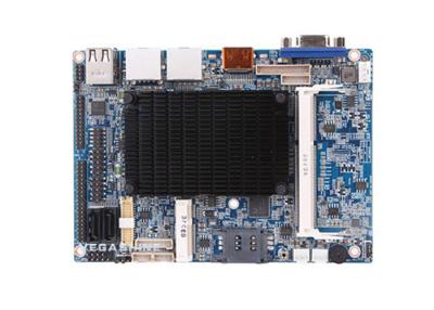 China Dubbel - kanaliseer 24bit LVDS Intel Atom™ N2800 cpu,“ fanless HELDENDICHT Ingebedde Motherboard 3.5 Te koop