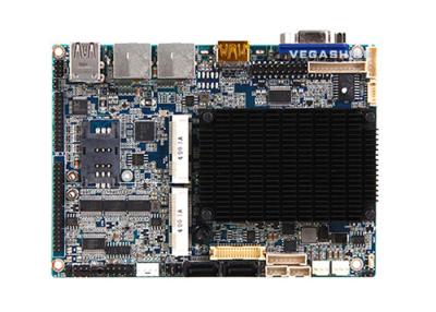 China Dubbele Kernn2807 cpu dubbele LAN Fanless 3.5“ bedde mainboard Steun1080p vertoning in Te koop