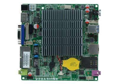 China Fanless NANO Motherboard Onboard Intel® Bay Trail Celeron J1800 CPU For Nano PC for sale