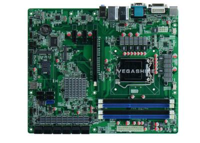 Китай Дисплей VGA/HDMI/DVI поддержки mainboard обработчика i3/i5/i7 NVR сердечника Intel продается