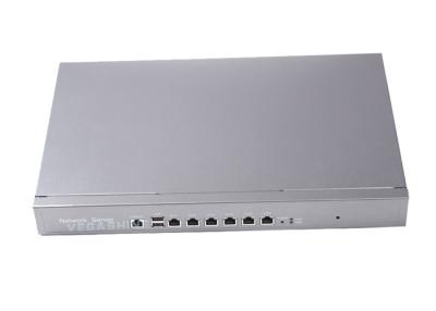 China 6 gigabit LAN Network Security Firewall Appliance Intel Atom D2550 soft router for sale