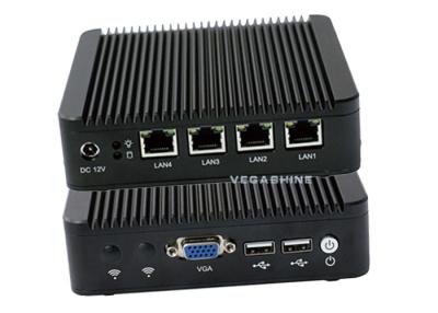 China Bay Trail J1900 Firewall Security Appliance , 4 LAN small office firewall appliance for sale