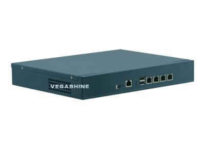 Cina Parete refrattaria/router da tavolino di sicurezza della rete del telaio dell'atomo D525 mini con la lan di Ethernet 4 in vendita