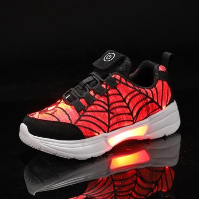 China New Fashion Trend Amazon Sports Shoes Style Hot Selling Light Up Shoe LED Light Children's Shoes for sale