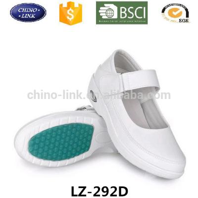 China Shock Absorption Wholesale Color Woman Nurse White Sole Air Cushion Shoe, Soft Magic Stick Work Shoes With Shock Absorption Function for sale