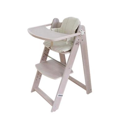 China Eco - Friendly Wood Furniture Baby Solid Wood Feeding Umpire Chair for sale