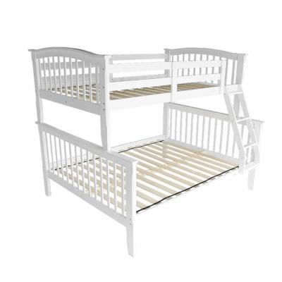 China China Manufacturer Comfortable Solid Wood Bunk Bed With Easy Climbing Ladder for sale