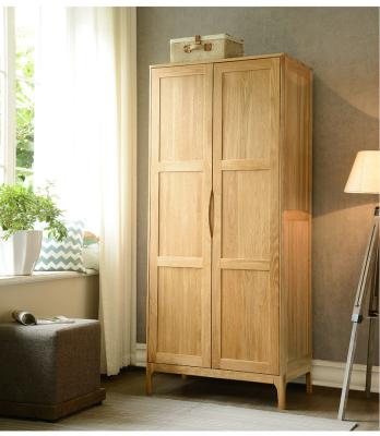 China Modern Bedrooms Cheap Solid Wood Wooden Wardrobe Chest for sale