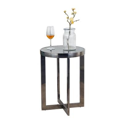 China Modern American Style Modern Style End Table Design Marble Practical Small Corner Tables Creative Design Side Table for sale