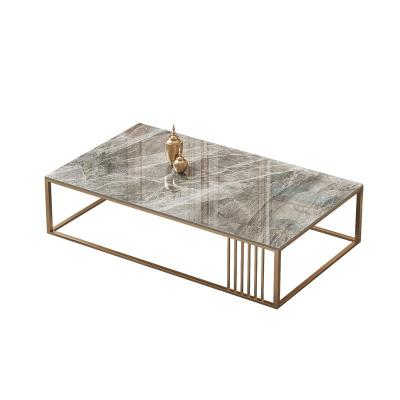 China Modern Hot Sale Amazon Hotel Furniture Modern Marble Coffee Tables Living Room Center Tables Large Size Rectangle Tea Tables for sale