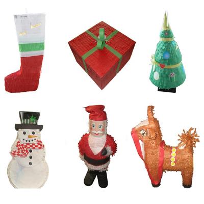 China T130663 Christmas Pinatas Design For Kids Christmas Reindeer Party Pinata Wholesale Manufacturers for sale