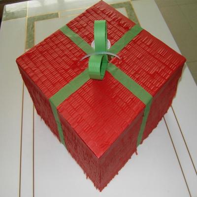 China T130664 Christmas Christmas Gift Box Colorful Paper Pinata For Kids for sale