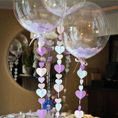 China Gift Bubble Balloons Colorful Clear Wedding Bubbles Balloon for sale