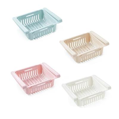 China Minimalist Factory Acrylic Clear Fridge Organizers Set Bins Bpa Clear Kitchen Storage Bin Box Food Kitchen Container Organizer Drawer for sale