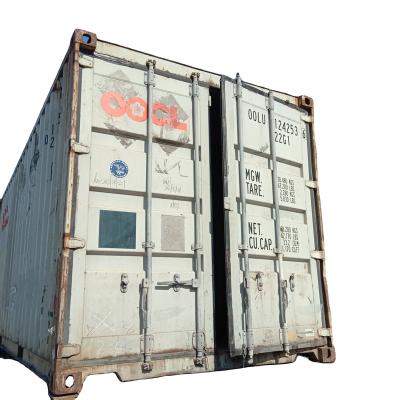 China Cheapest Used Transporation 20ft GP Shipping Containers For Sale In TIANJIN for sale