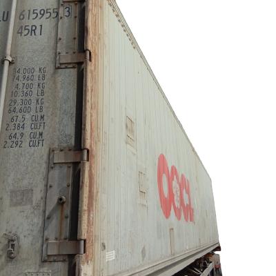 China Storge Cargoes 70% new and used high reefer wholesale and retail in 40 cubic feet refrigerated containers for sale