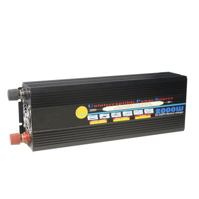 China Car /Home Appliance 2000Watt With Charging Function DC 12/24/48 V AC 110/220V Power Inverter for sale