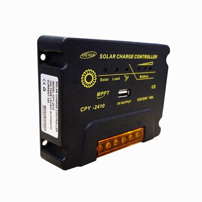 China Solar System Controller 20A 12/24V MPPT Solar Charge Controller With USB And DC Output for sale