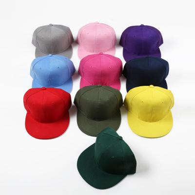 China breathable & Waterproof custom snapback baseball cap snapback hat hip hop hat solid color solid color dad hat for sale