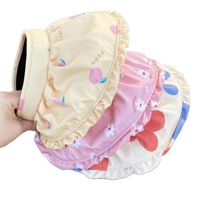 China Baby travel cartoon sunscreen hat sun visor sun visor hat UV protection hat children's shell top hat empty sun protection for sale