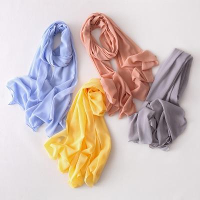 China Wholesale Soft Touch Feeling Gold Chiffon Sprinkled Fashion Sprinkled Gold Scarf Women's Wrap Scarf for sale