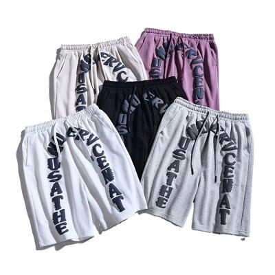 China 2022 New Anti-Wrinkle Men's Running Shorts Sweatpants Printed Mens Basketball Shorts Exhaust Gym Shorts Men Customized By Size for sale