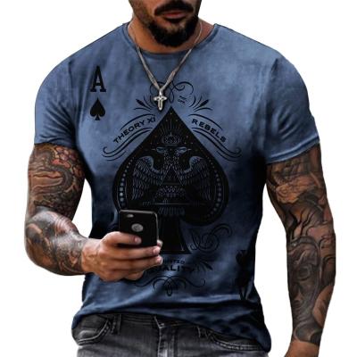 China 2022 New Designs Men's T-shirt Summer Style Men's T-shirt Anti-wrinkle T-shirt Men's T-shirt With Print for sale