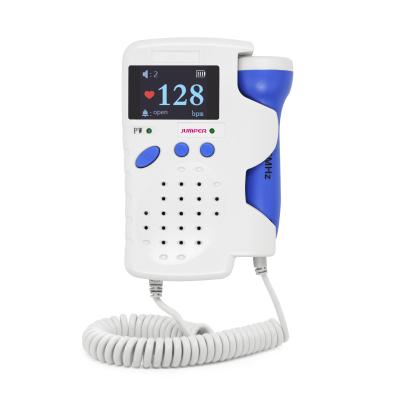 China JPD-100B Wholesale Price Plastic Medical Ultrasonic Handheld Pocket Baby Heart Monitor Fetal Doppler for sale