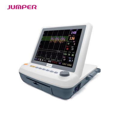 China 12.1 Inch Portable FHR Jumper JPD-600P Maternal Medical CTG Monitor Fetal Fetal Monitor for sale