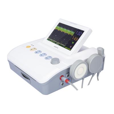 China Plastic JUMPER JPD-300P Cheap Price 7 Inch Screen Cardiotocography Machine Maternal Baby Fetal Heartbeat Monitor Hospital Pregnant Women for sale