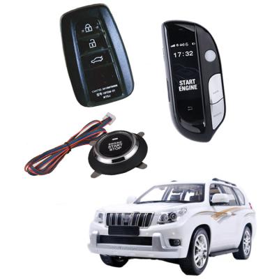 China Plug and play Afixeasy Car Alarm Remote Control Car Entry Smart System Keyless Key for Prado 2018 for sale