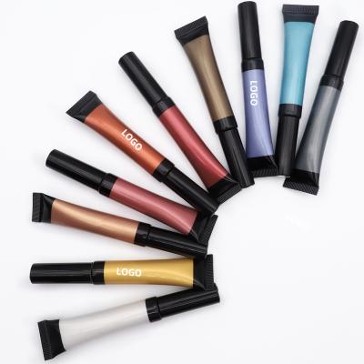 China OCHAIN ​​Liquid Organic Eyeshadow New Logo Cruelty Free Customized Shimmer Dye Makeup Liquid Vegan Waterproof Custom Eyeshadow for sale