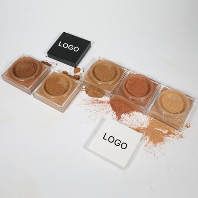 China OCHAIN ​​Moisturizer OEM/ODM Customized Foundation Waterproof Makeup Powder Private Label Loose Oil Control Setting Mineral Powder for sale