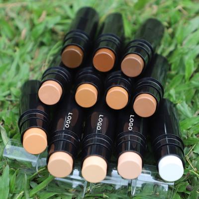 China OCHAIN ​​Moisturizer Low Moq Logo Concealer Foundation Stick Vegan Custom Made Matte Full Coverage Concealer Stick with Brush for sale